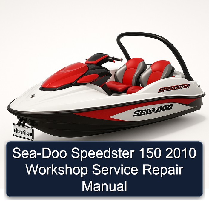 Sea-Doo Speedster 150 2010 Workshop Service Repair Manual