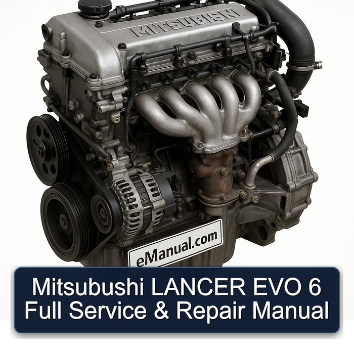 Mitsubishi Lancer Evolution VI: Wartung & Reparaturhandbuch