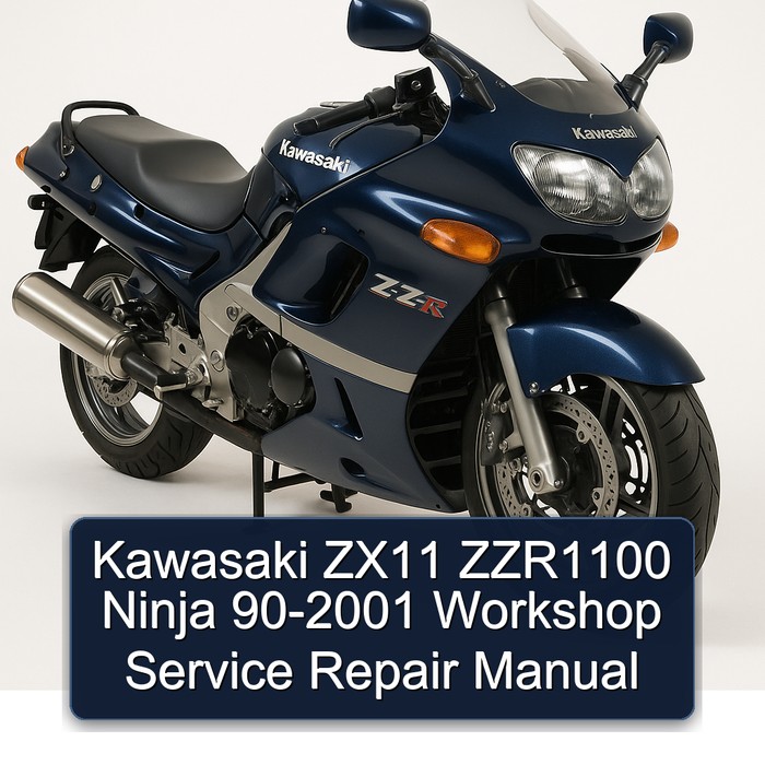 Kawasaki ZX11 ZZR1100 Ninja 90-2001 Workshop Service Repair Manual