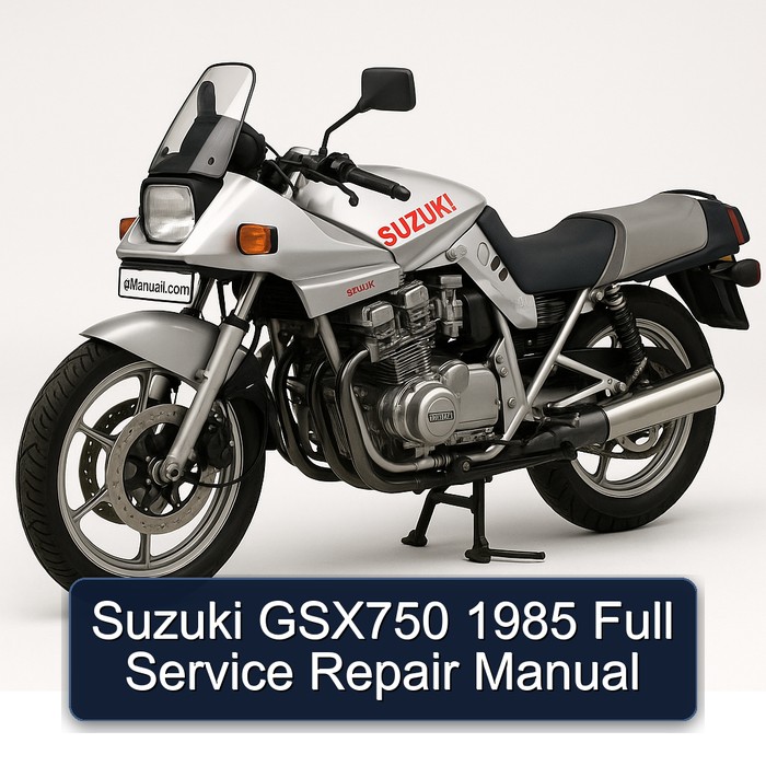 Suzuki GSX750 1985 Full Service Repair Manual