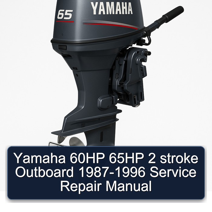 Yamaha 60HP 65HP 2 stroke Outboard 1987-1996 Service Repair Manual