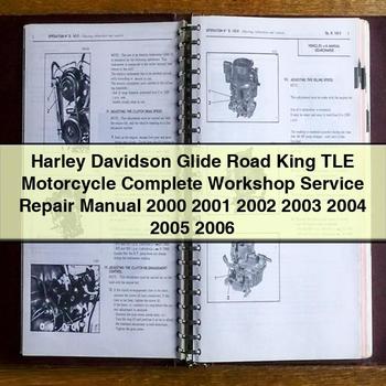 Harley Davidson Glide Road King Tle Motorcycle Workshop Service Repair Manual PDF Download