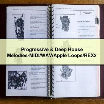 Progressive & Deep House Melodies-Midi/Wav/Apple Loops/REX2 PDF Download