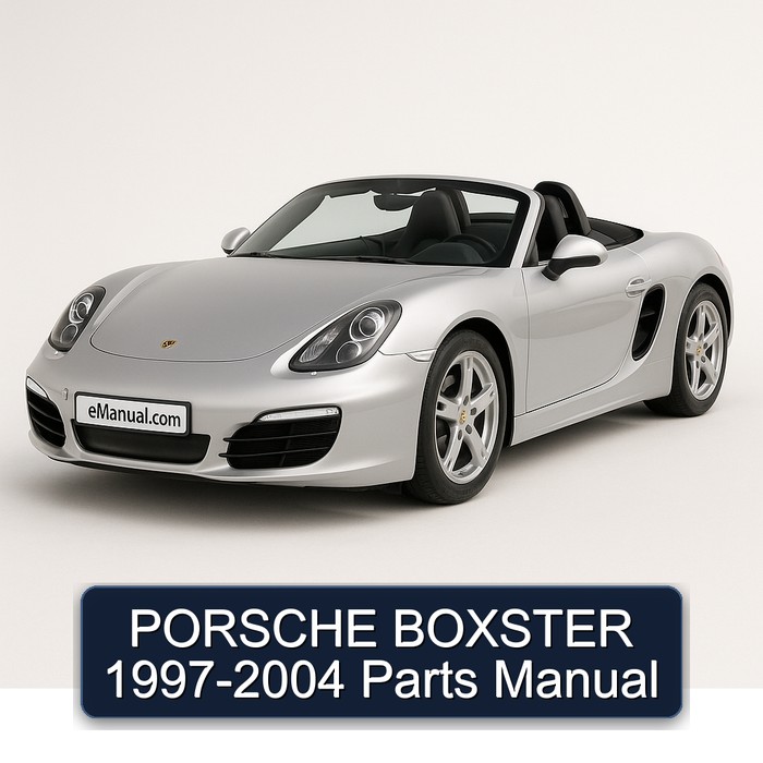 PORSCHE BOXSTER 1997-2004 Parts Manual