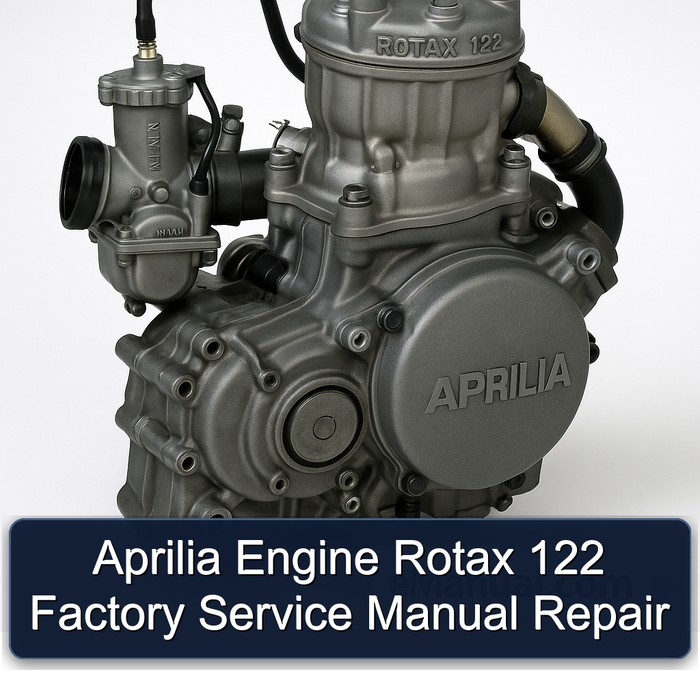 Aprilia Engine Rotax 122 Factory Service Manual Repair