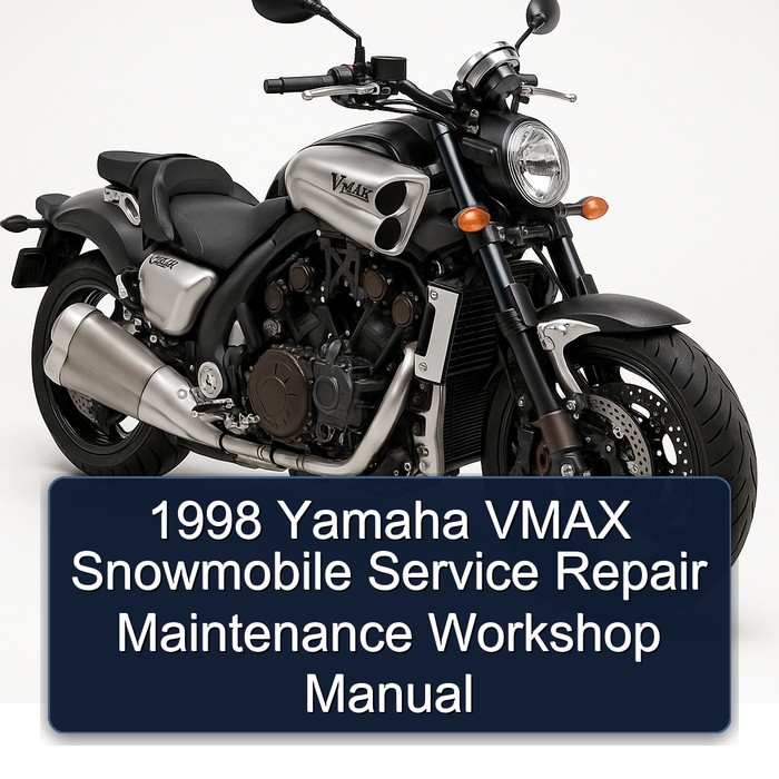1998 Yamaha VMAX 500 / DELUXE / 600 / DELUXE / 700 / DELUXE / Venture 700 Snowmobile Service Repair Maintenance Overhaul Workshop Manual PDF Download