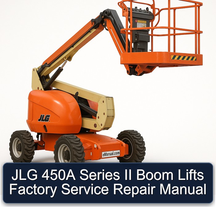 JLG 450A Series II Boom Lifts Factory Service Repair Manual