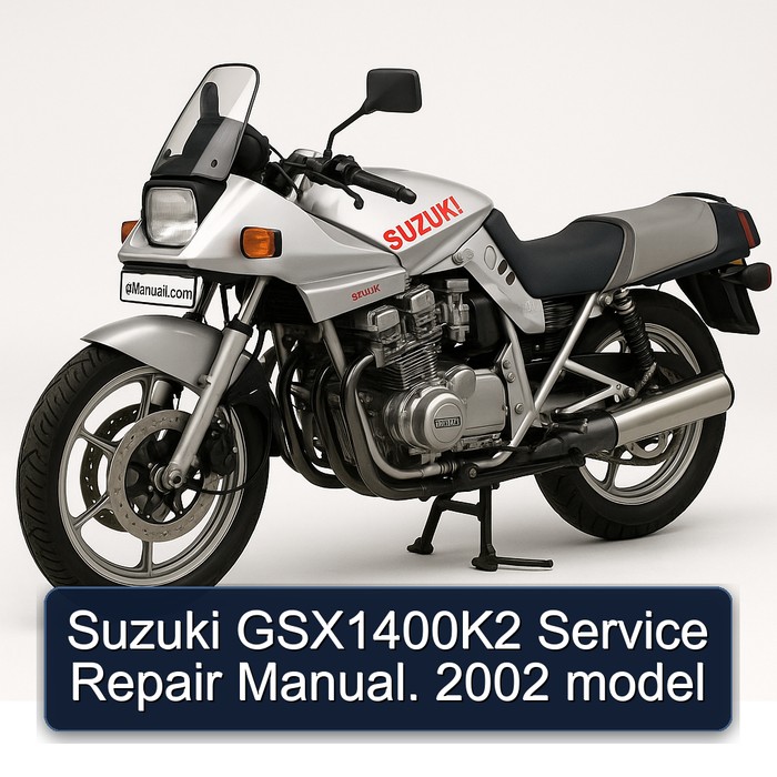 Suzuki GSX1400K2 Service Repair Manual. 2002 model