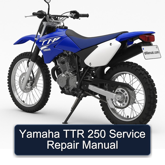 Yamaha TTR 250 Manual de servicio y reparación