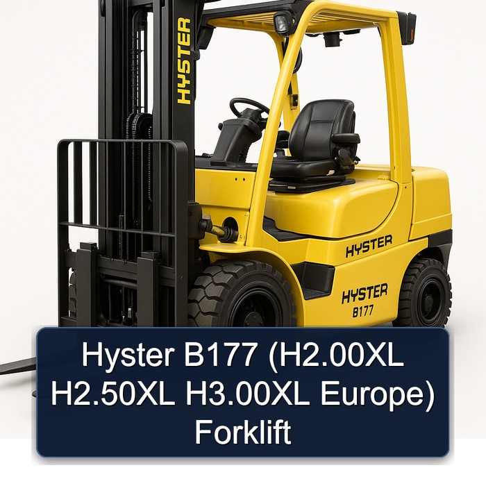 Montacargas Hyster B177 (H2.00XL H2.50XL H3.00XL Europa)