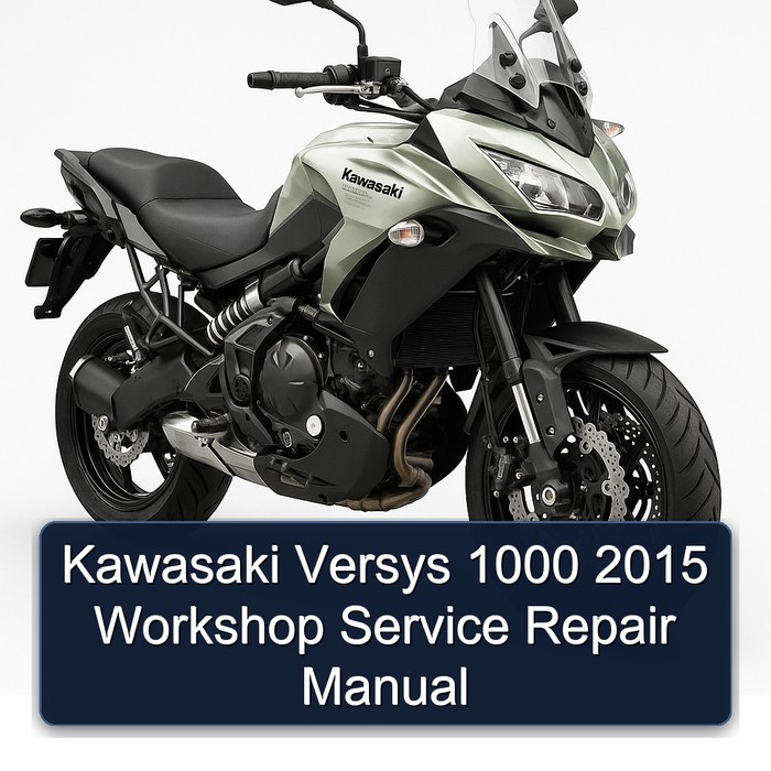 Kawasaki Versys 1000 2015 Workshop Manual de servicio y reparación