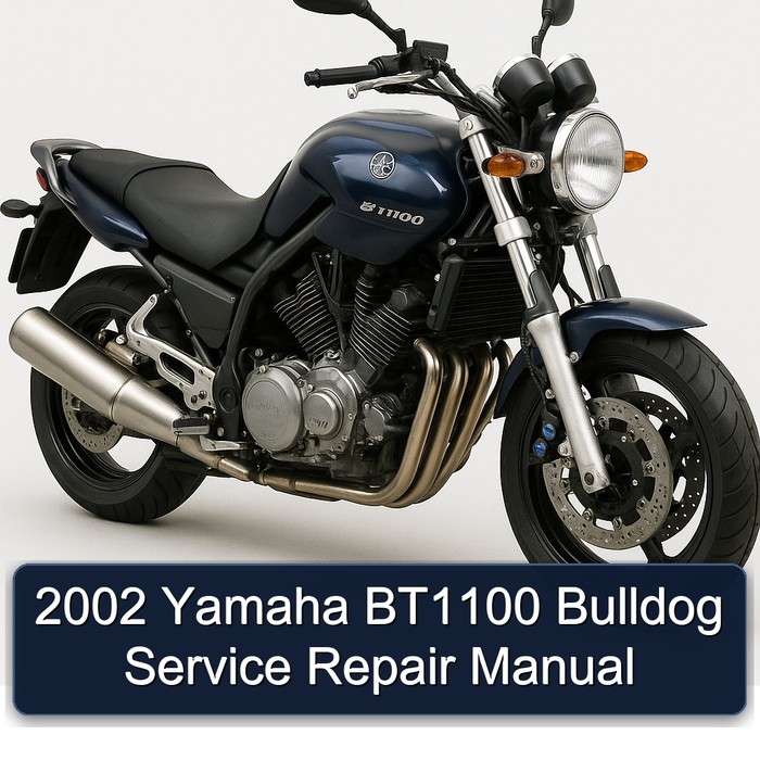 2002 Yamaha BT1100 Bulldog Service Repair Manual