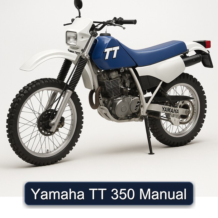 Yamaha TT 350 Manual