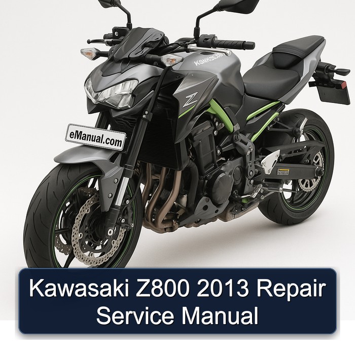 Kawasaki Z800 2013 Repair Service Manual