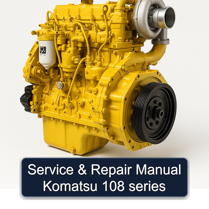 Manual de Servicio y Reparación Komatsu Serie 108