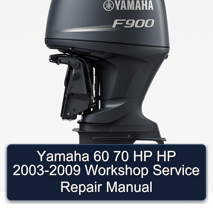 Yamaha 60 70 HP HP 2003-2009 Workshop Service Repair Manual