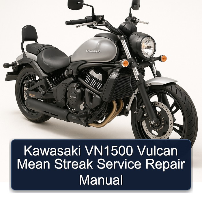 Kawasaki VN1500 Vulcan Mean Streak Service Repair Manual