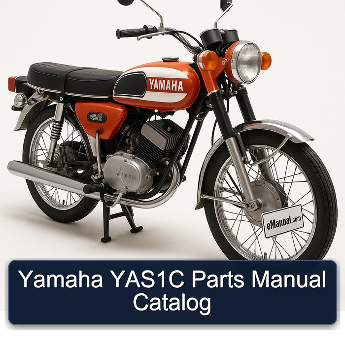 Yamaha YAS1C Parts Manual Catalog