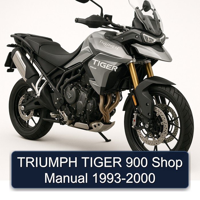 TRIUMPH TIGER 900 Shop Manual 1993-2000
