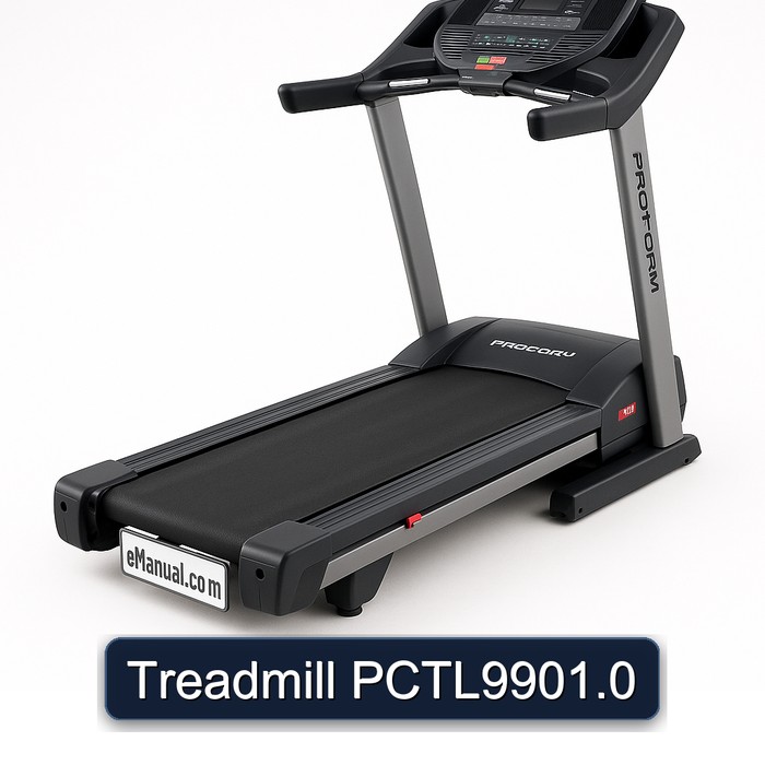 Treadmill PCTL9901.0 PDF Download
