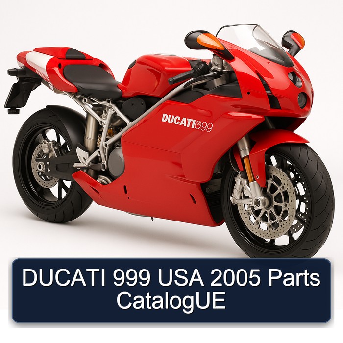 DUCATI 999 USA 2005 Parts CatalogUE