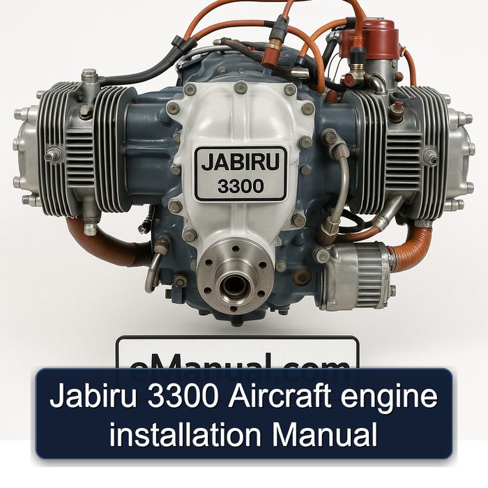 Manual de Instalación del Motor de Avión Jabiru 3300
