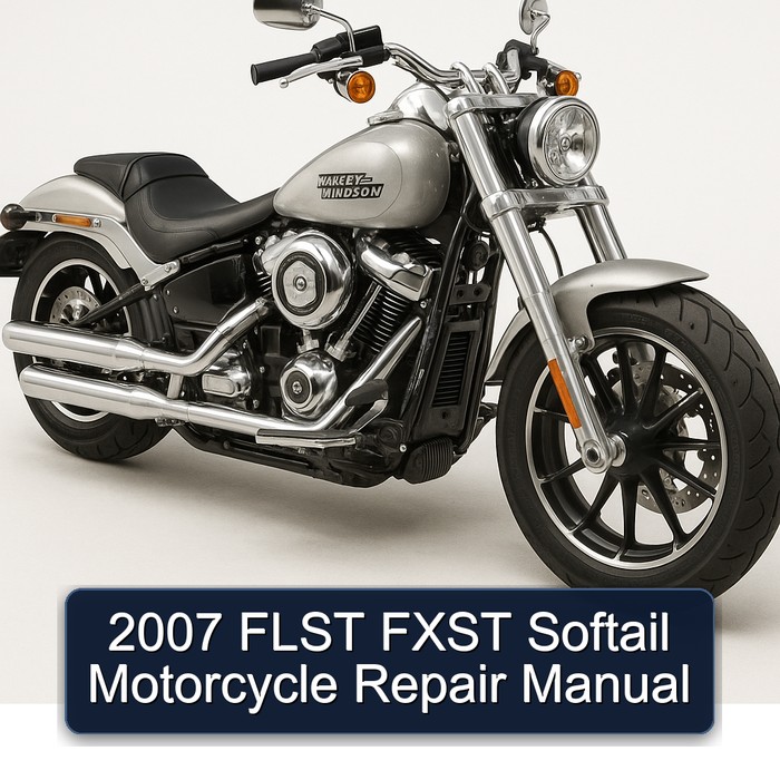 2007 FLST FXST Softail Motorcycle Repair Manual