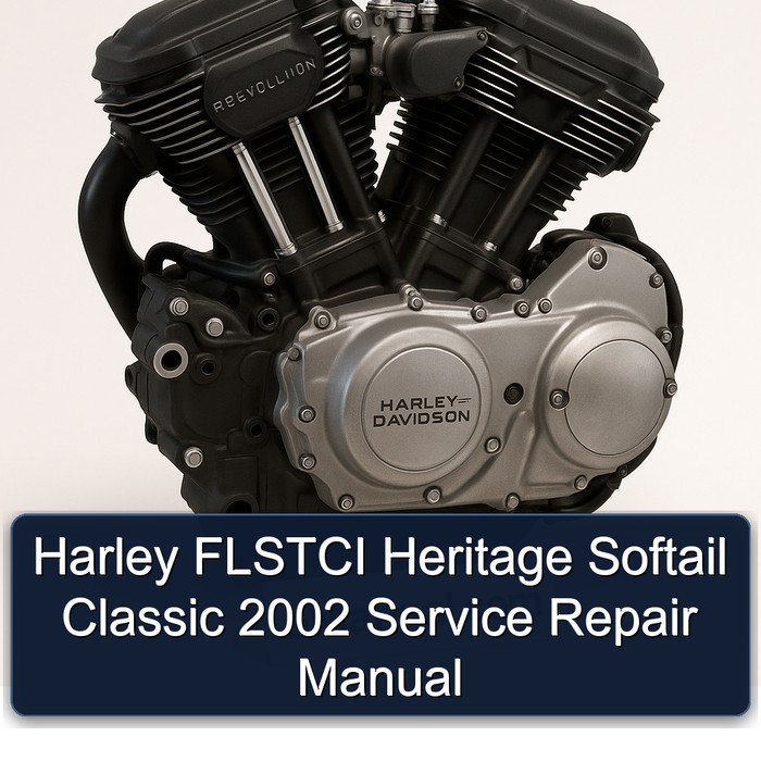 Harley FLSTCI Heritage Softail Classic 2002 Service Repair Manual 
