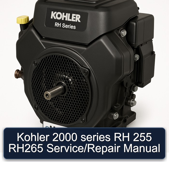 Manual de Servicio y Reparación Kohler Serie 2000 RH 255 RH 265