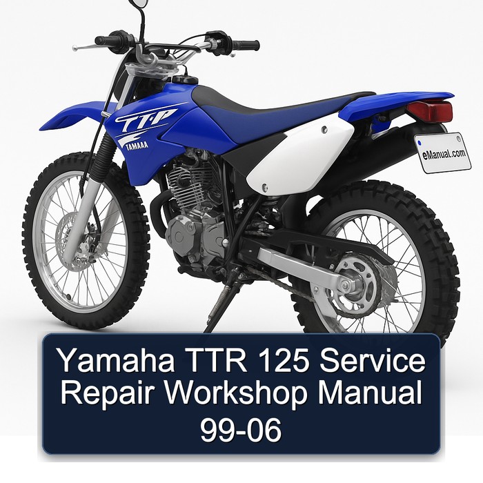 Yamaha TTR 125 Service Repair Workshop Manual 99-06