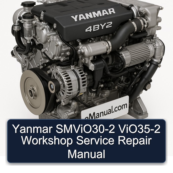 Manual de Servicio y Reparación Yanmar ViO30-2/ViO35-2