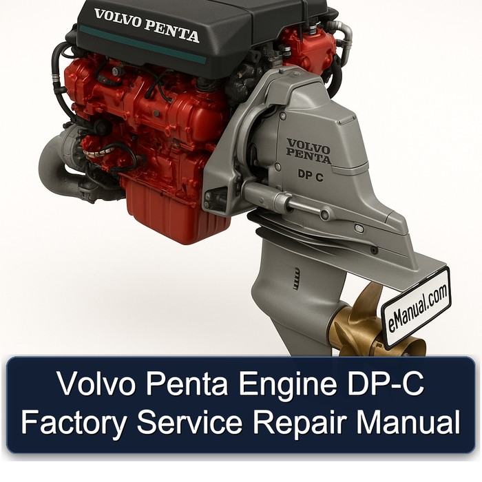 Volvo Penta Engine DP-C Factory Manual de servicio y reparación