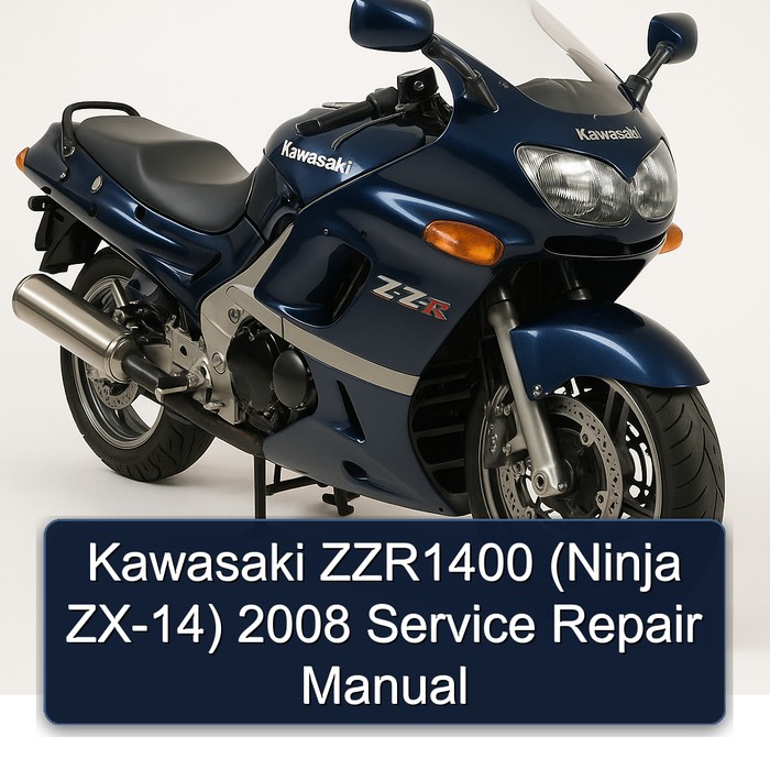 Kawasaki ZZR1400 (Ninja ZX-14) 2008 Service Repair Manual