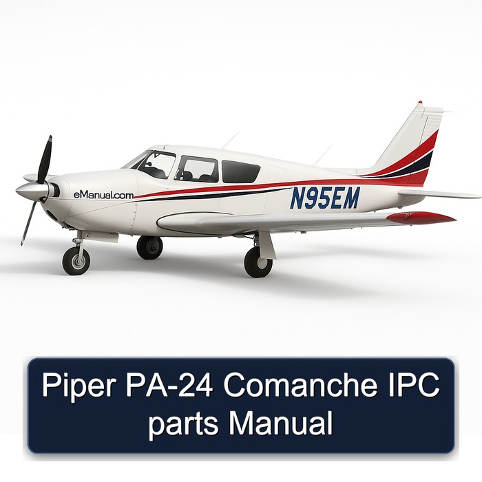 Piper PA-24 Comanche IPC parts Manual