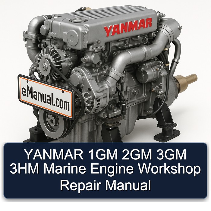 YANMAR 1GM 2GM 3GM 3HM Marine Engine Workshop Repair Manual