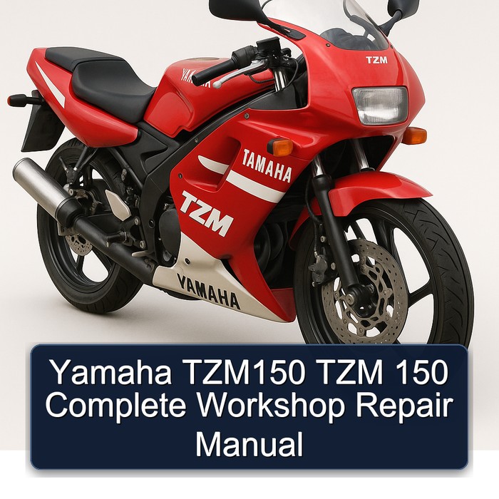 Yamaha TZM150 TZM 150 Complete Workshop Repair Manual