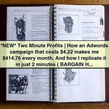 Two Minute Profits: How to Create a Profitable Adwords Campaign PDF Download