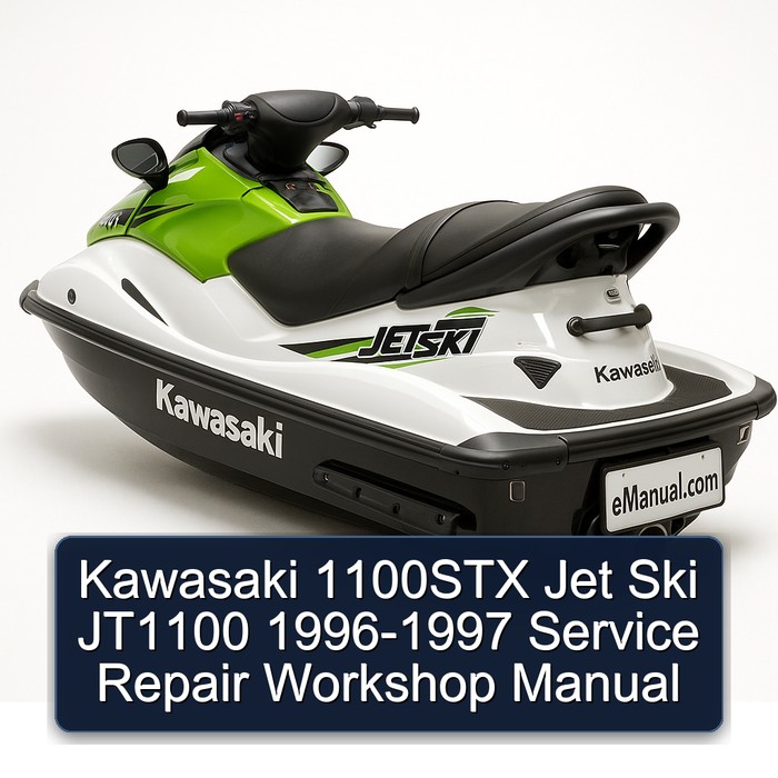 Kawasaki 1100STX Jet Ski JT1100 1996-1997 Service Repair Workshop Manual