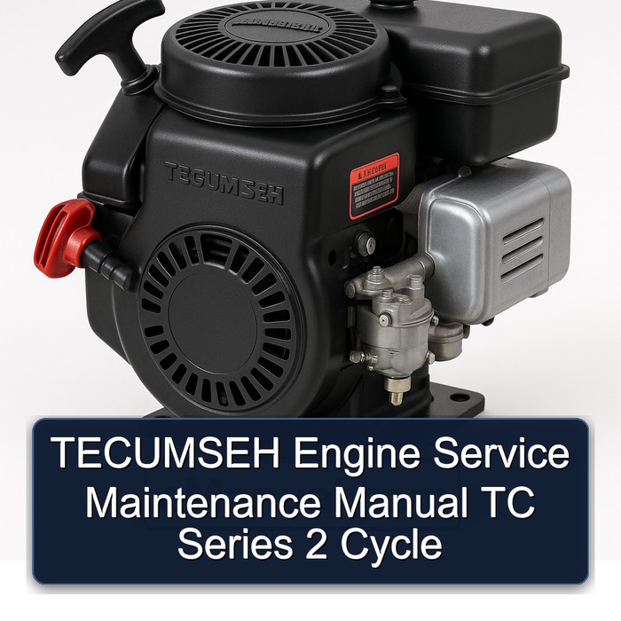 TECUMSEH Engine Service Maintenance Manual TC Series 2 Cycle 