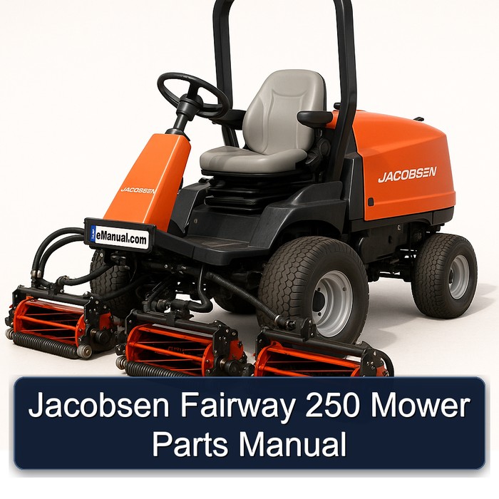 Jacobsen Fairway 250 Mäher Teilehandbuch