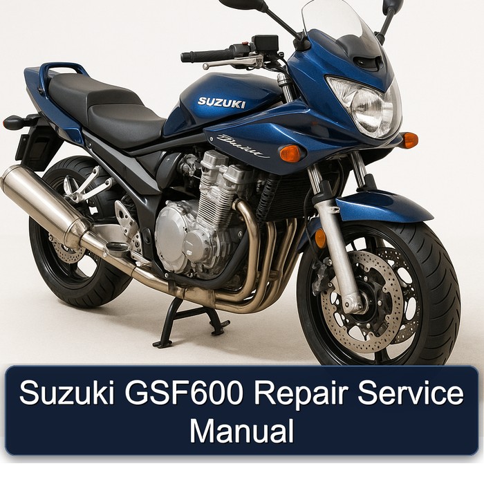 Suzuki GSF600 Repair Service Manual