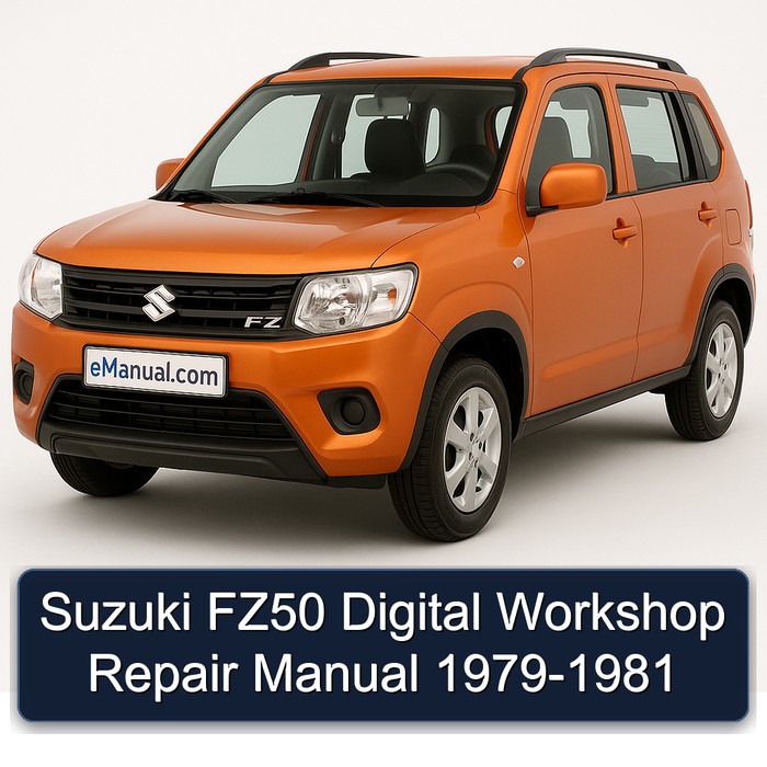 Suzuki FZ50 Digital Workshop Repair Manual 1979-1981
