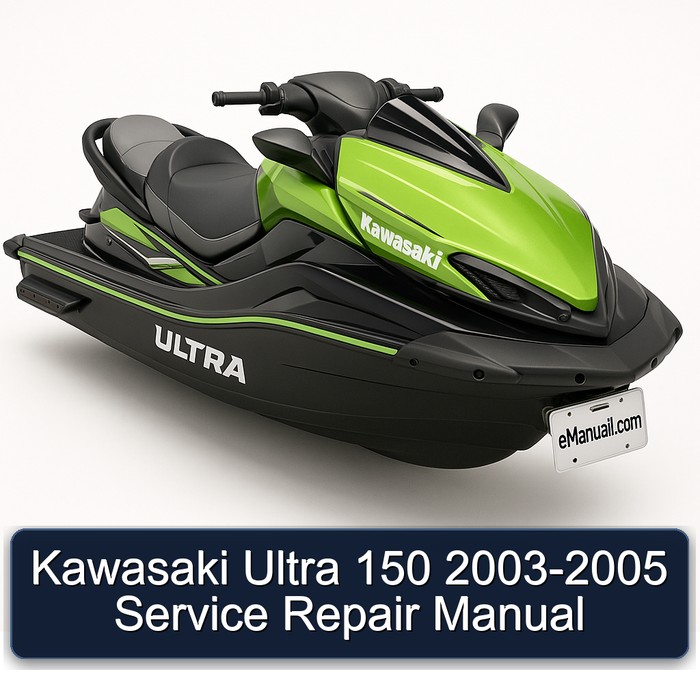 Kawasaki Ultra 150 2003-2005 Manual de servicio y reparación
