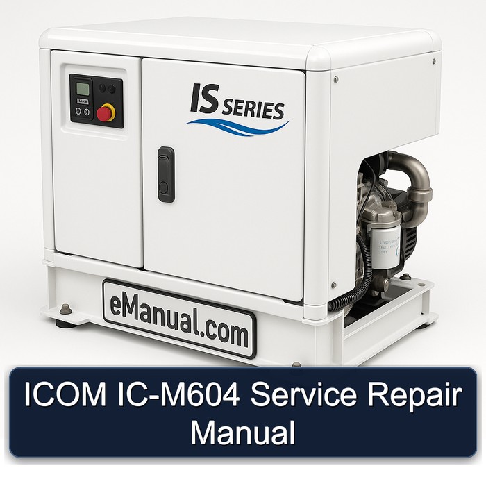 ICOM IC-M604 Service Repair Manual