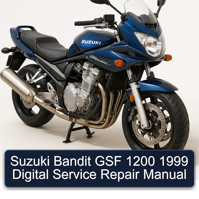 Suzuki Bandit GSF 1200 1999 Digital Manual de servicio y reparación