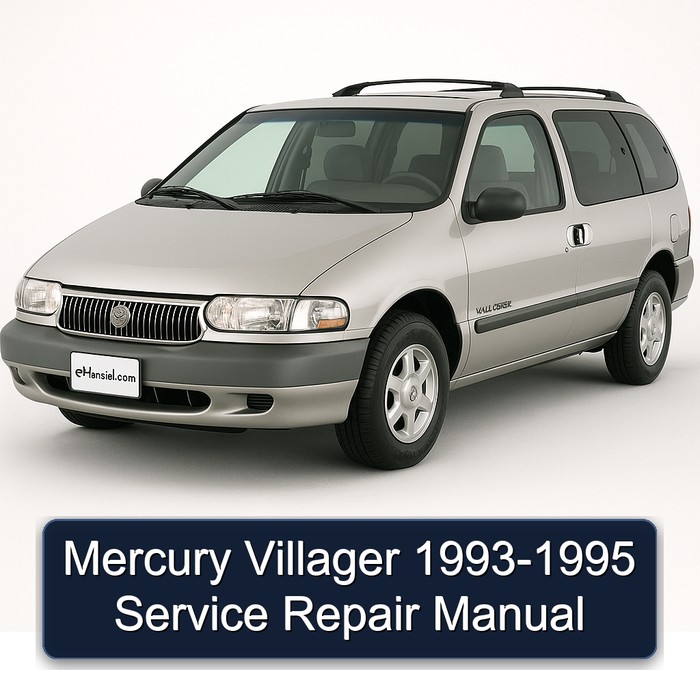 Mercury Villager 1993-1995 Manual de servicio y reparación
