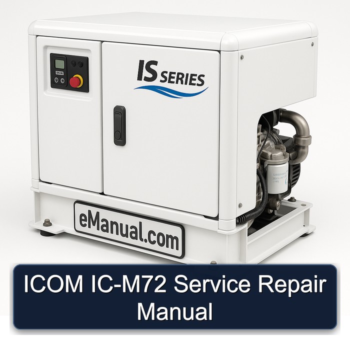 ICOM IC-M72 Service Repair Manual