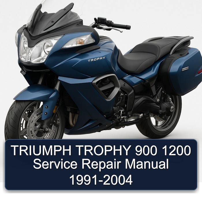 TRIUMPH TROPHY 900 1200 Manual de servicio y reparación 1991-2004