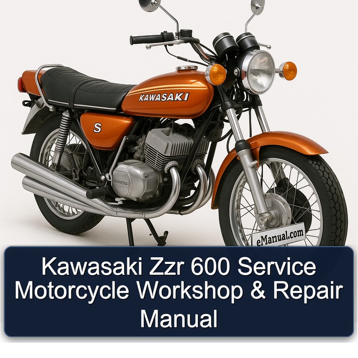 Kawasaki Zzr 600 Service Motorcycle Workshop & Repair Manual