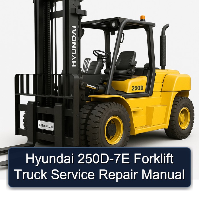 Hyundai 250D-7E Gabelstapler Servicehandbuch